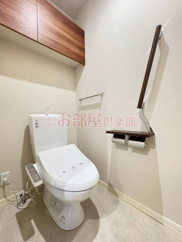 Agreableのトイレ|落ち着いた色調のトイレです