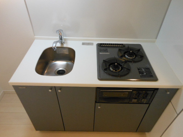 板橋区熊野町の賃貸マンションのキッチン