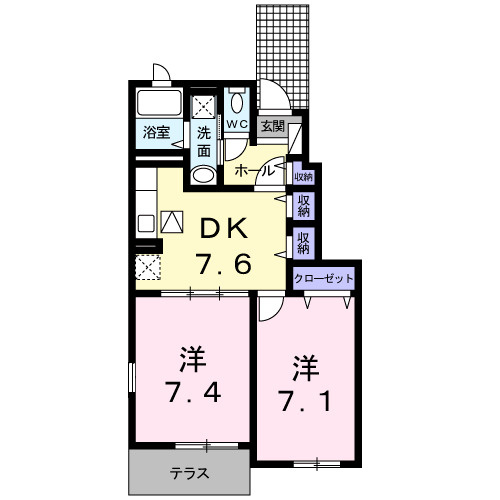 レジデンス根来の間取り