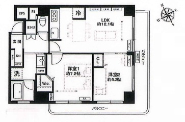 ホワイトパレスの間取り