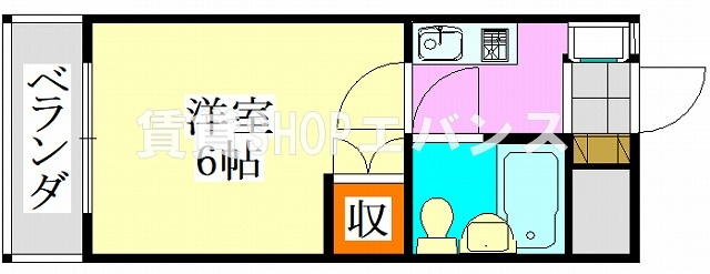 【間取り】 | 山京マンション