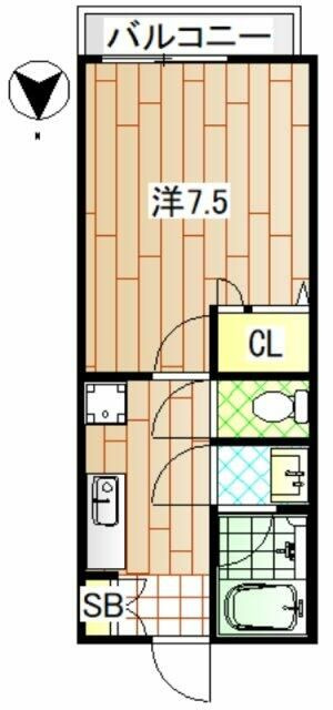リヴェールＴＫの間取り