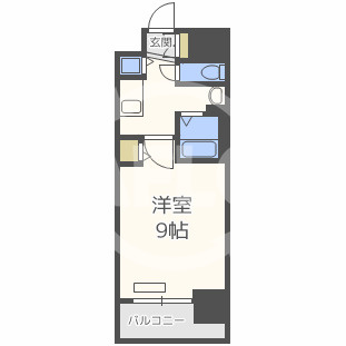 ララプレイス OSAKA WEST PRIMEの間取り|ララプレイスOSAKA　WESE PRIME