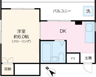 メゾンベレーザの間取り