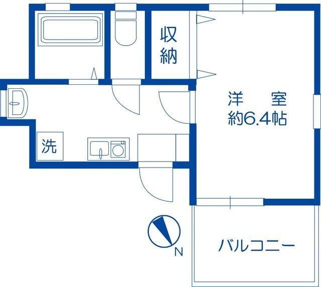 エクシード保土ヶ谷の間取り
