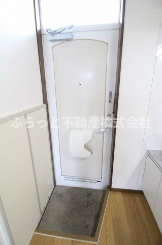 コーワパレス神立の玄関|毎日通る玄関はこちらです