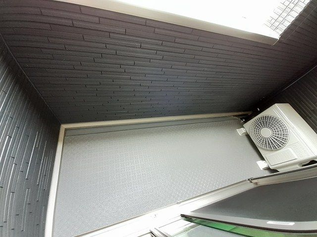 エーベル石山Ⅱのバルコニー