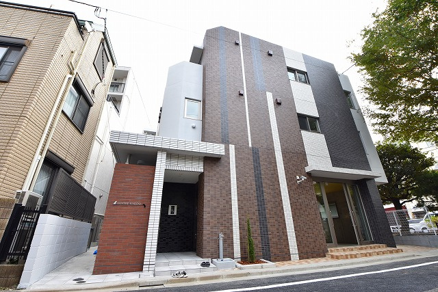 世田谷区経堂１丁目の賃貸マンションの外観|ペット共生型のデザイナーズマンションです