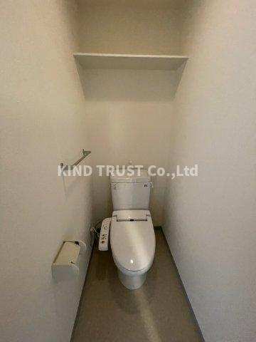 NORTH VILLAGE壱番館のトイレ|落ち着いたトイレです