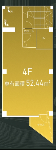 難波町ビルの間取り