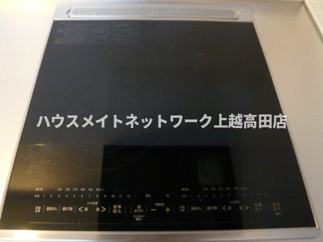 Artemis（アルテミス）Bの設備|ＩＨクッキングヒーター2口