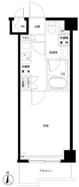 ルーブル横濱吉野町の間取り