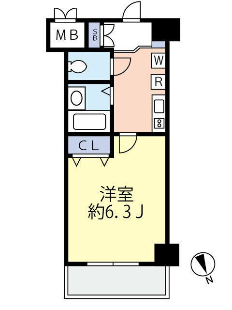 グランヴァン横濱ビアンコーヴォの間取り