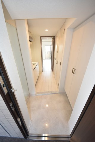 レオンコンフォート難波西Ⅲの玄関