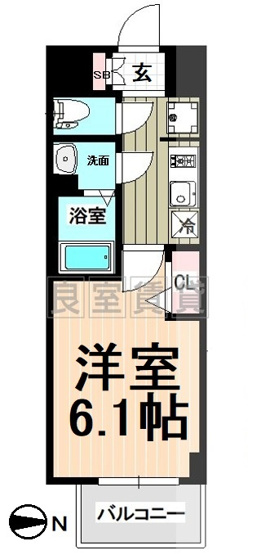 【間取り】 | プレサンス広小路通　葵