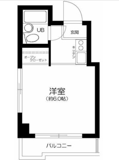 【間取り】 | マンション神楽坂 | 間取りです。