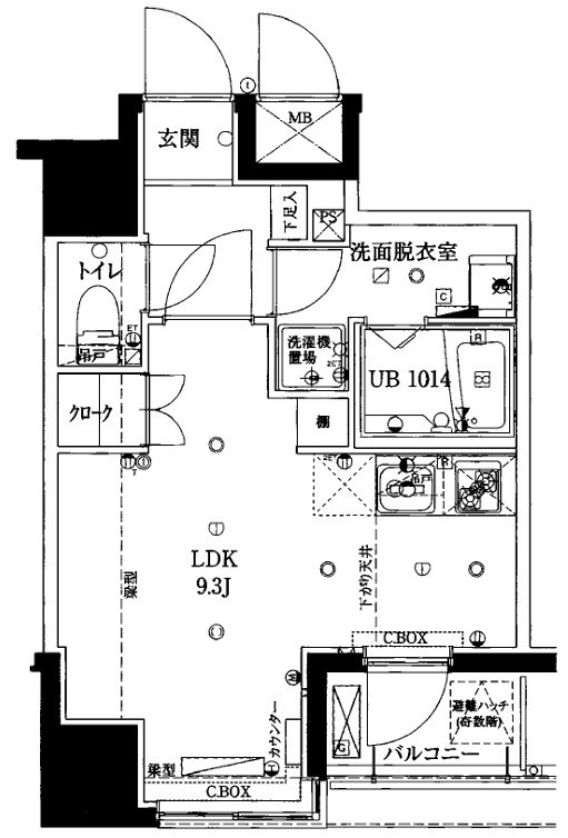 ユニーブル田端新町の間取り