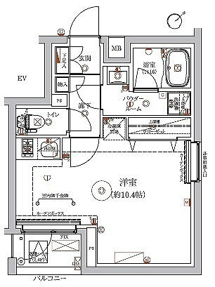 RELUXIA東武練馬の間取り