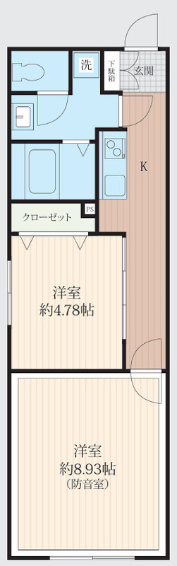 「防音マンション」ラシクラス新宿中井
