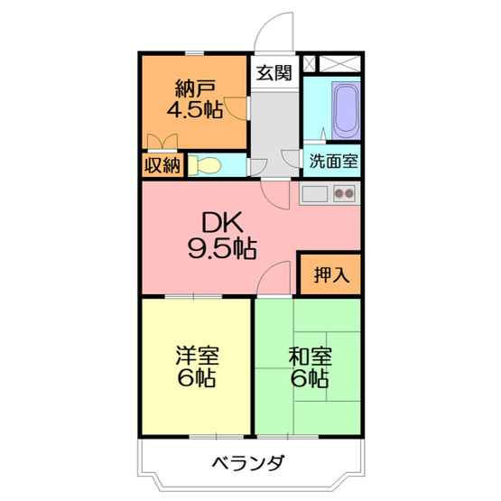 【間取り】 | リバーサイド酒匂