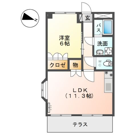 【間取り】 | ユースパレスⅤ