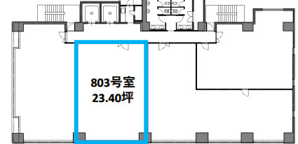 おおきに南船場ビルの区画図