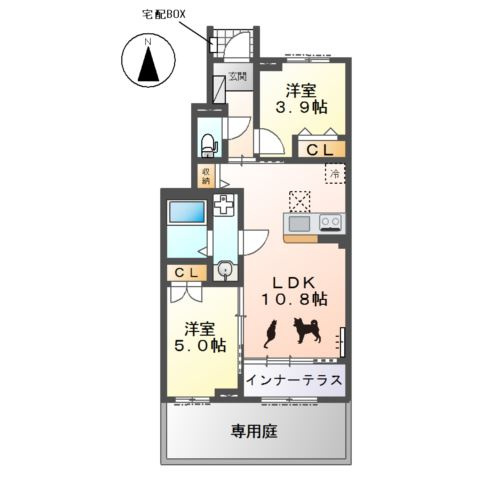 バリスタの間取り