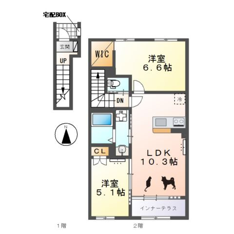 バリスタの間取り