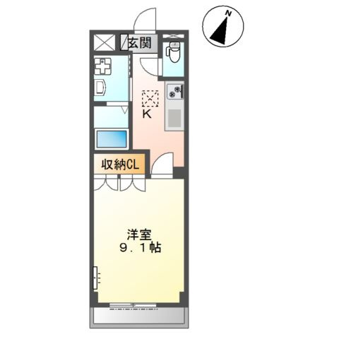 ボーリバージュの間取り