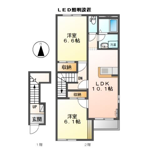 ファインハイムの間取り
