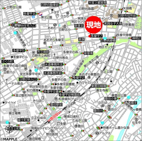 Ｇｒａｎｄ　Ｂｌｕeの地図