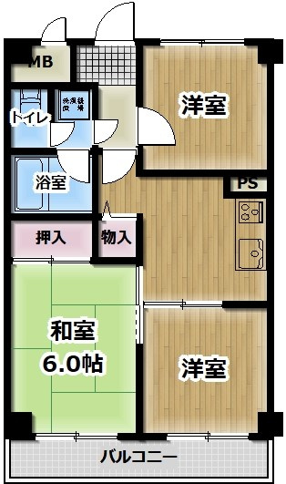 TYコート栄町通の間取り