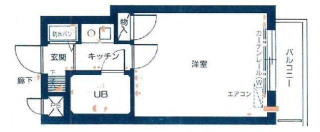 キャッスルマンション東寺尾の間取り