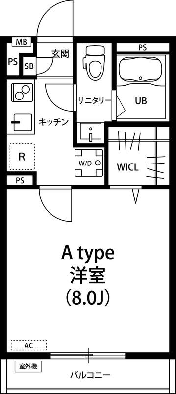 リブリ・薬園台の間取り