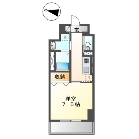 La　Colline　KASHIWAYA（ラ　コリーヌ柏屋）の間取り
