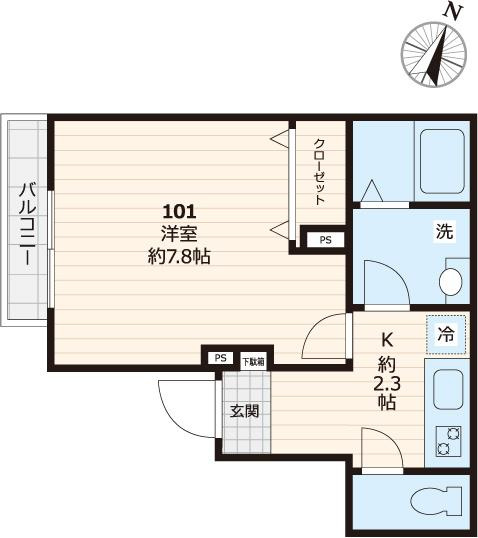 リコリスの間取り