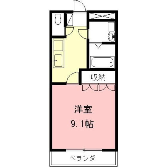 スウィートクローバーの間取り
