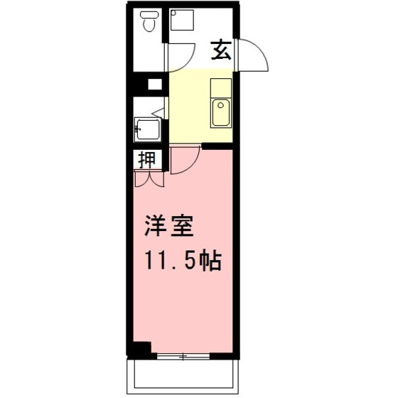 ラフォーレK2の間取り