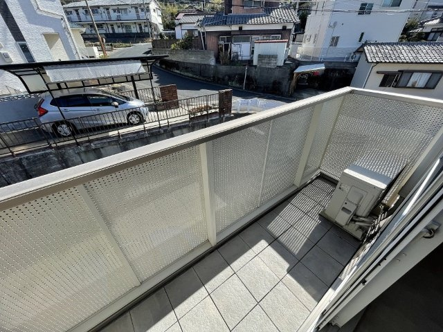 ディアス吉岡のバルコニー