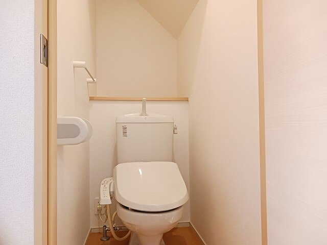 パルム・シャドーのトイレ|落ち着いた色調のトイレです