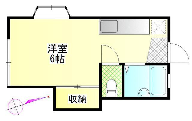 【間取り】 | メゾンカトレア-宮前4丁目-