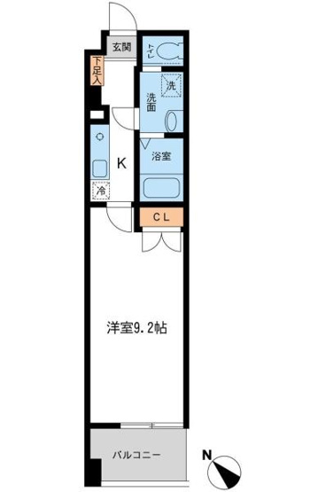 【間取り】 | フィオーレ月島