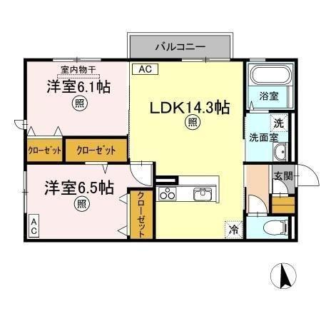 【間取り】 | 椿（つばき）