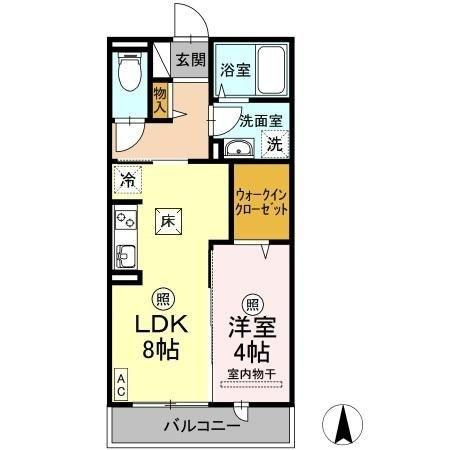 【間取り】 | セジュールＫＡＭＩ Ｇ