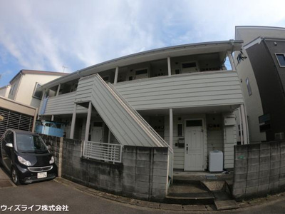 【外観】 | メゾン・ド・トワレ | シンプルなつくりのおしゃれ外観です♪