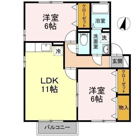 【間取り】 | ブルーパージュ