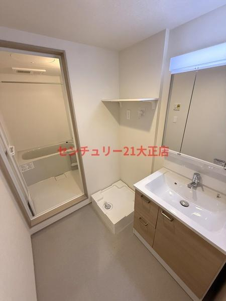 LOFTRIA大正の洗面所