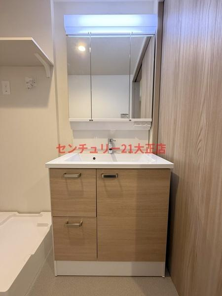 LOFTRIA大正の洗面所