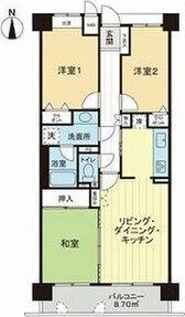 ステイツ枚方藤阪メタセコイアの丘の間取り