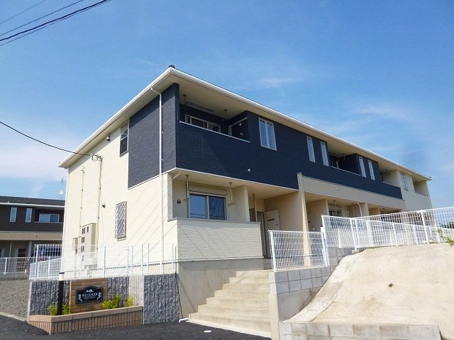 サニーヒルズＢの外観|おしゃれな外観です